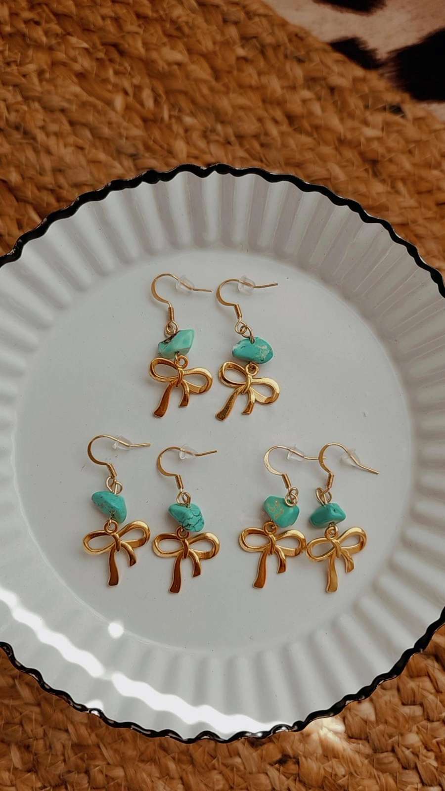 Cowgirls Wear Bows Too Dangles - LAST CHANCE