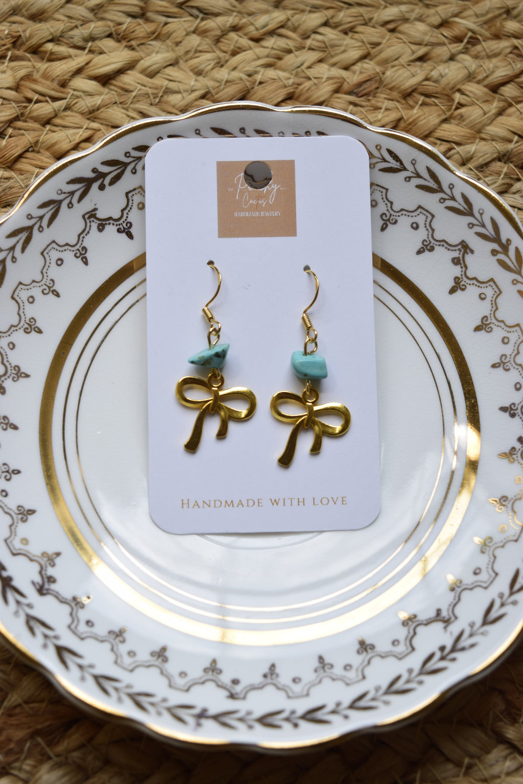 Cowgirls Wear Bows Too Dangles - LAST CHANCE