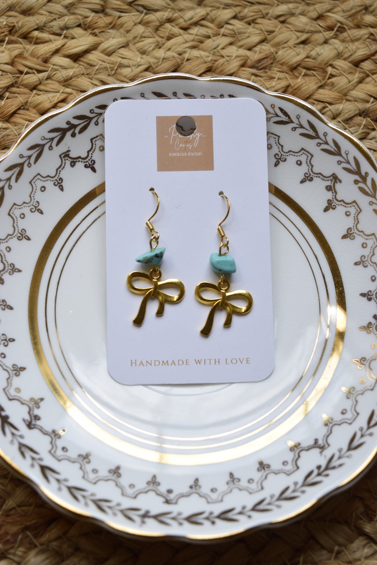Cowgirls Wear Bows Too Dangles - LAST CHANCE